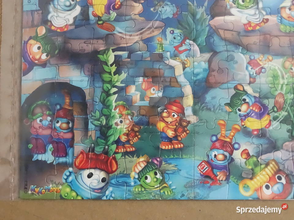 Unikat Kompletne Puzzle Kinder Ferrero Das Biłgoraj