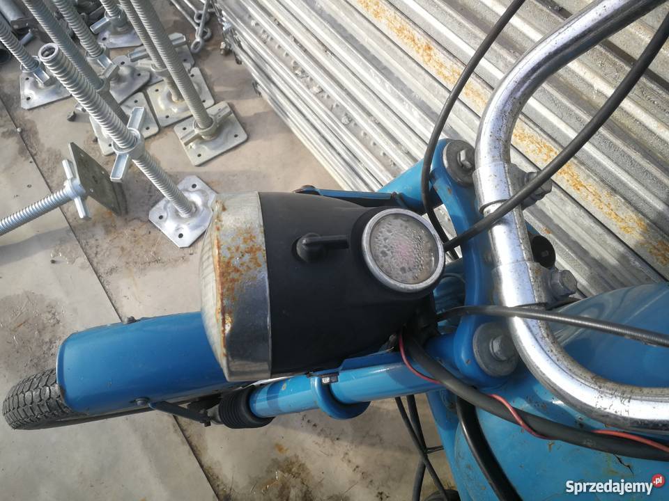 Romet Ogar 200 niebieski