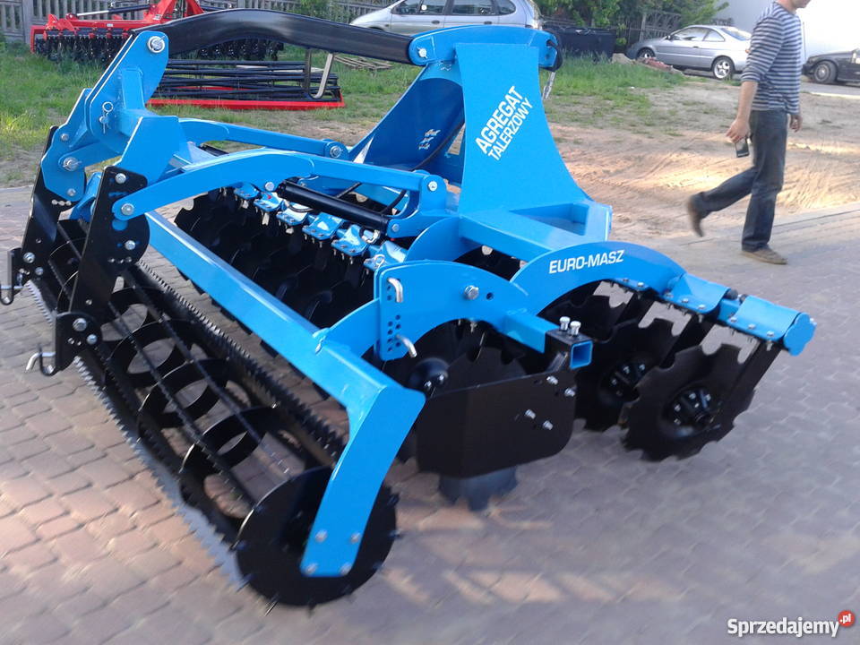 Brona Talerzowa z hydropakiem Agregat siewny 250 Rok produkcji 2016 Suwałki