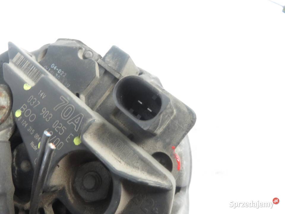 ALTERNATOR VW BORA 16 16V AZD 037903025E