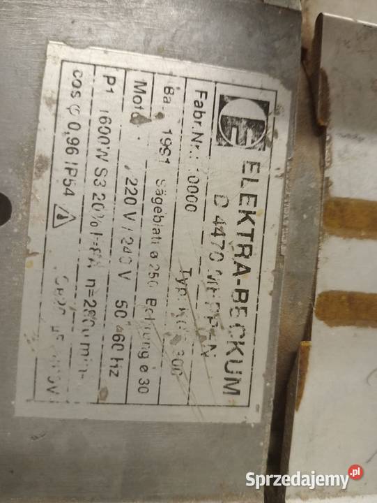 Piła Elektra Bekum Wejherowo