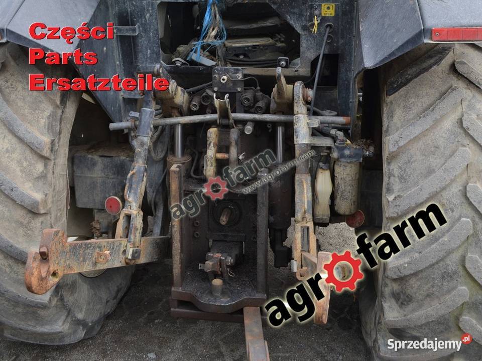 Valtra 6550 części skrzynia biegów oś silnik Byków