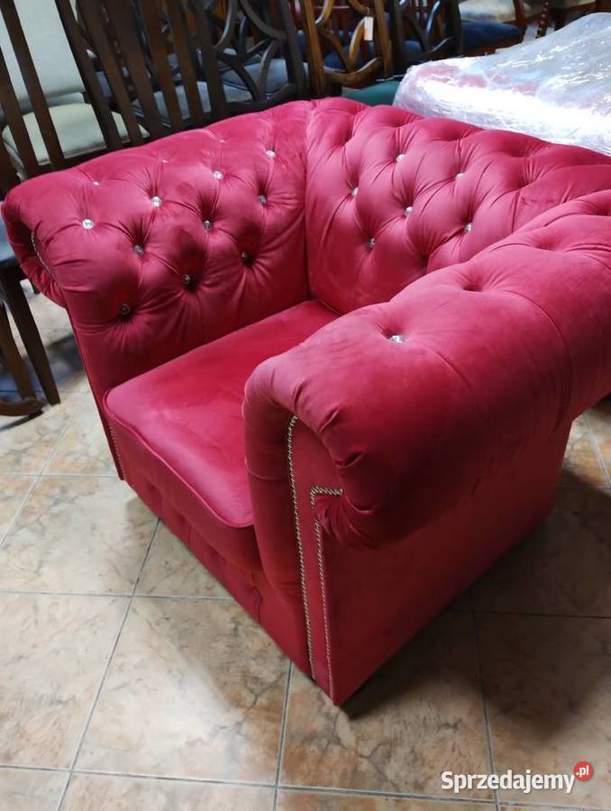 Fotele w stylu chesterfield Ełk