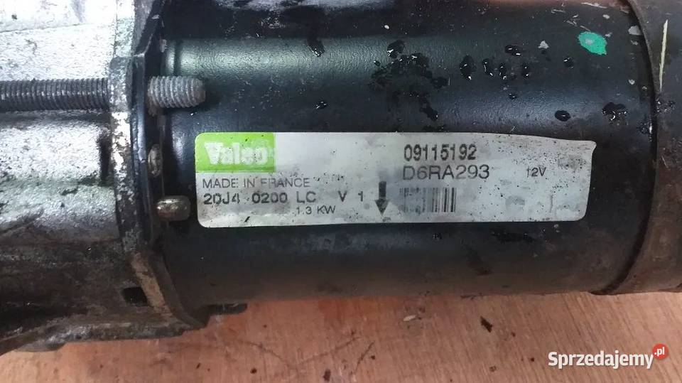 3HROZRUSZNIK D6RA293 09115192 OPEL ASTRA 10 12 Włoszczowa
