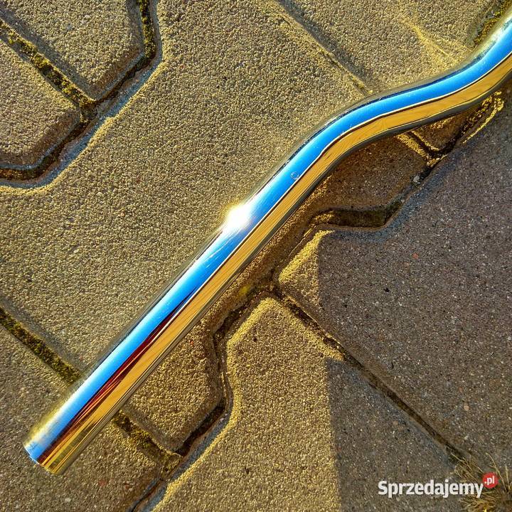 Kierownica do roweru chromowana stal połysk Świebodzice