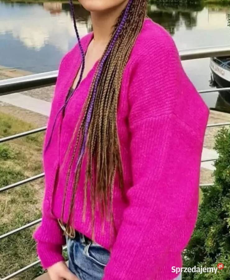 Kardigan fuksja Reserved Gorzów Wielkopolski