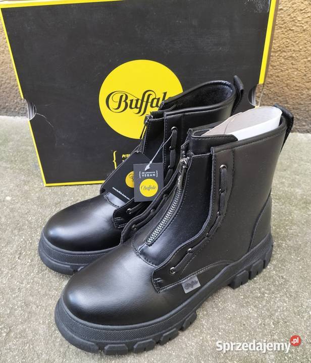 Buty Botki buffalo vegan nappa 40 Wałbrzych