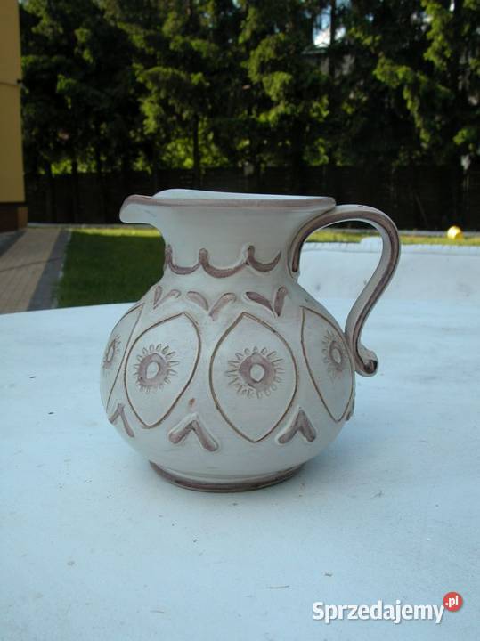 ceramiczny dzban z uchwytem lubuskie Gorzów Wielkopolski