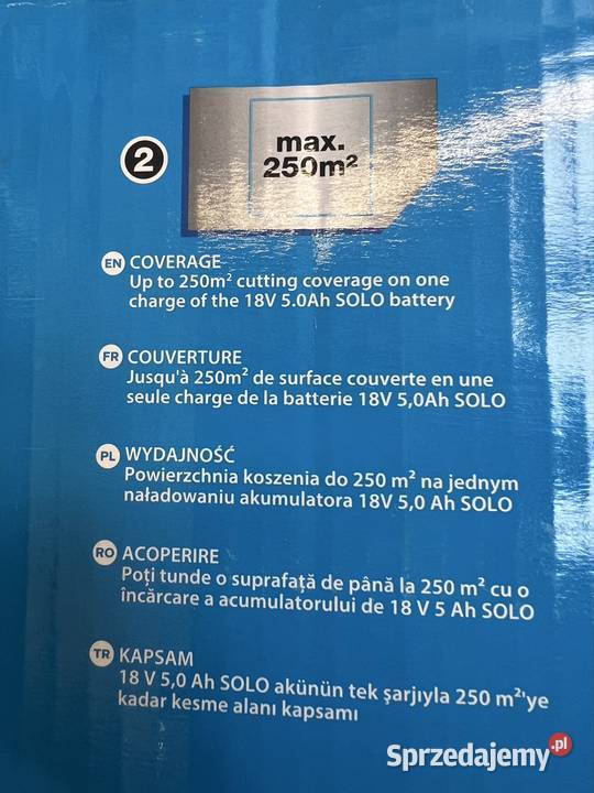 Kosiarka akumulatorowa macalister małopolskie