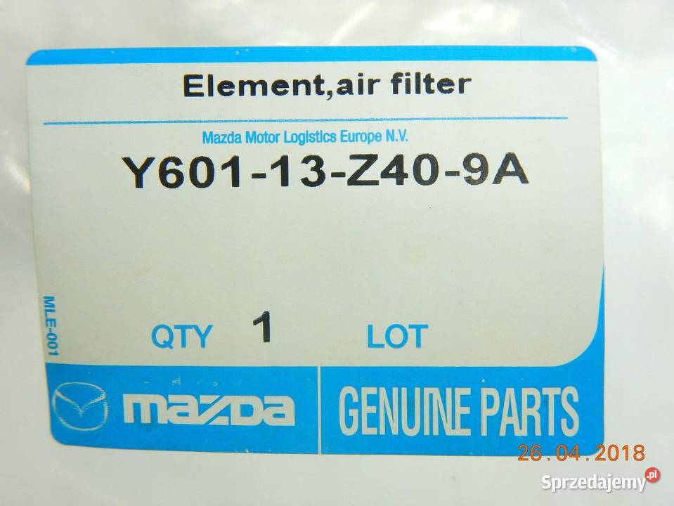 FILTR POWIETRZA FORD FOCUS MAZDA 3 VOLVO C30