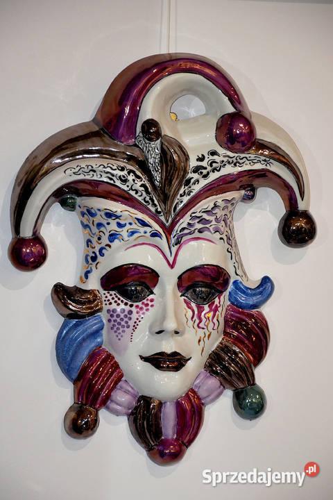 Porcelana Roceram Maski dekoracje ścienne duże Środa Wielkopolska