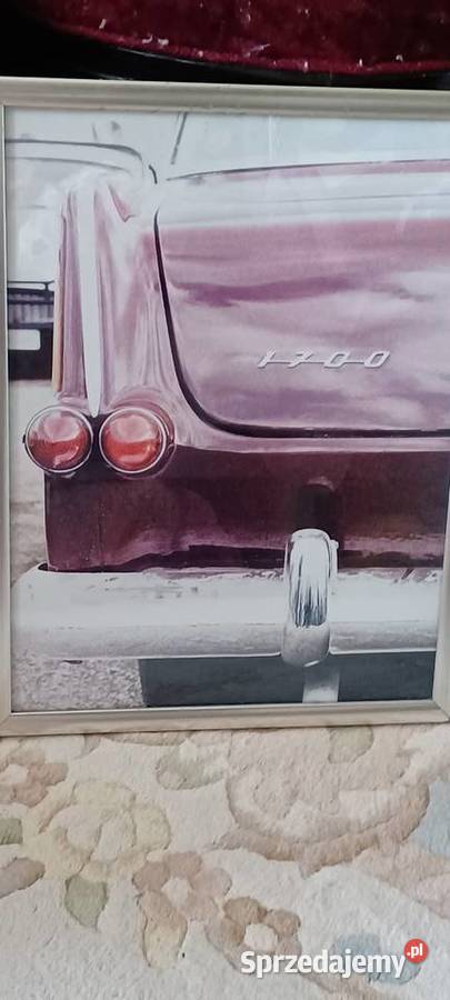 4131 stare plakaty 3 klasyczne samochody w stylu Poznań sprzedam