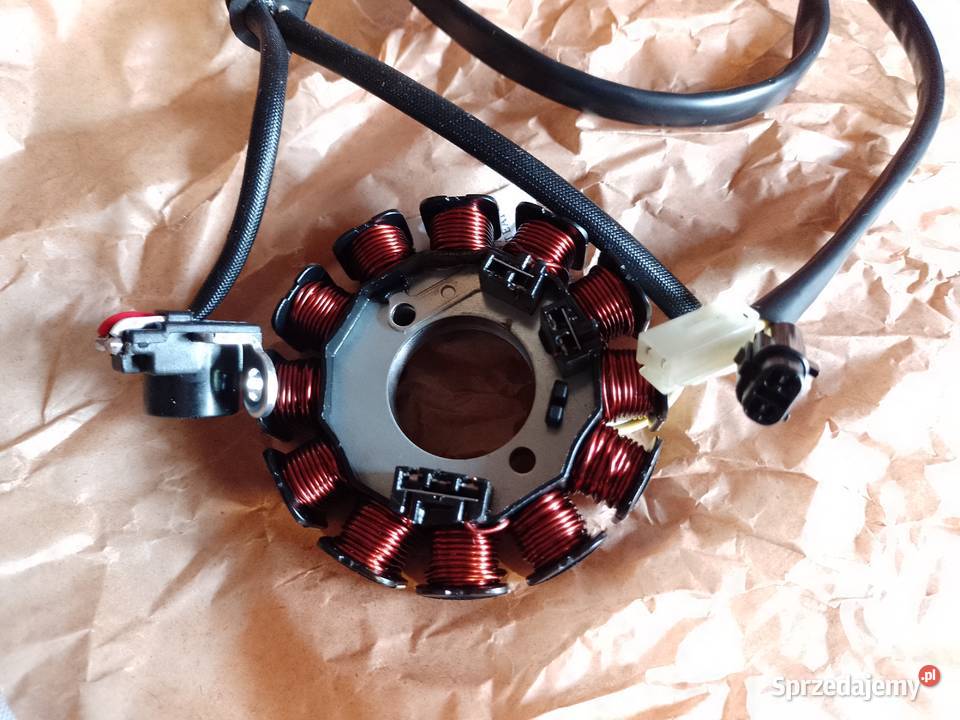 Yamaha WR450F Magneto Stojan silnika generatora Układ elektryczny, zapłon Bolszewo