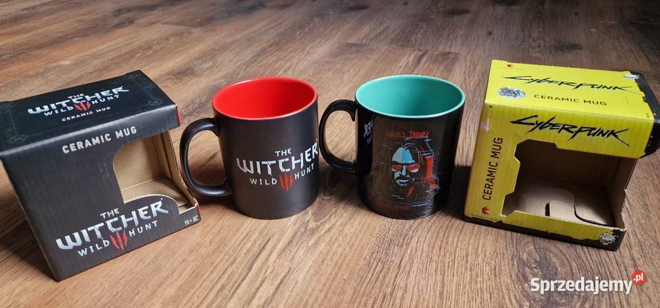 Wiedzmin Cyberpunk 2077 kubek jinx oryginalny Sztabin