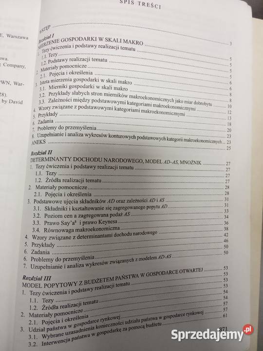 Mikroekonomia materiały do ćwiczeń unikaty Antykwariat Warszawa