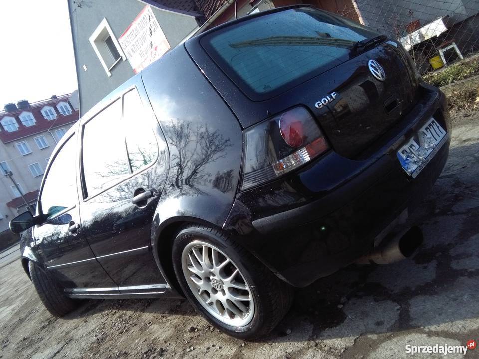 VW GOLF IV 16 SR 101 CZARNY BBS PIĘKNY Golf Golf