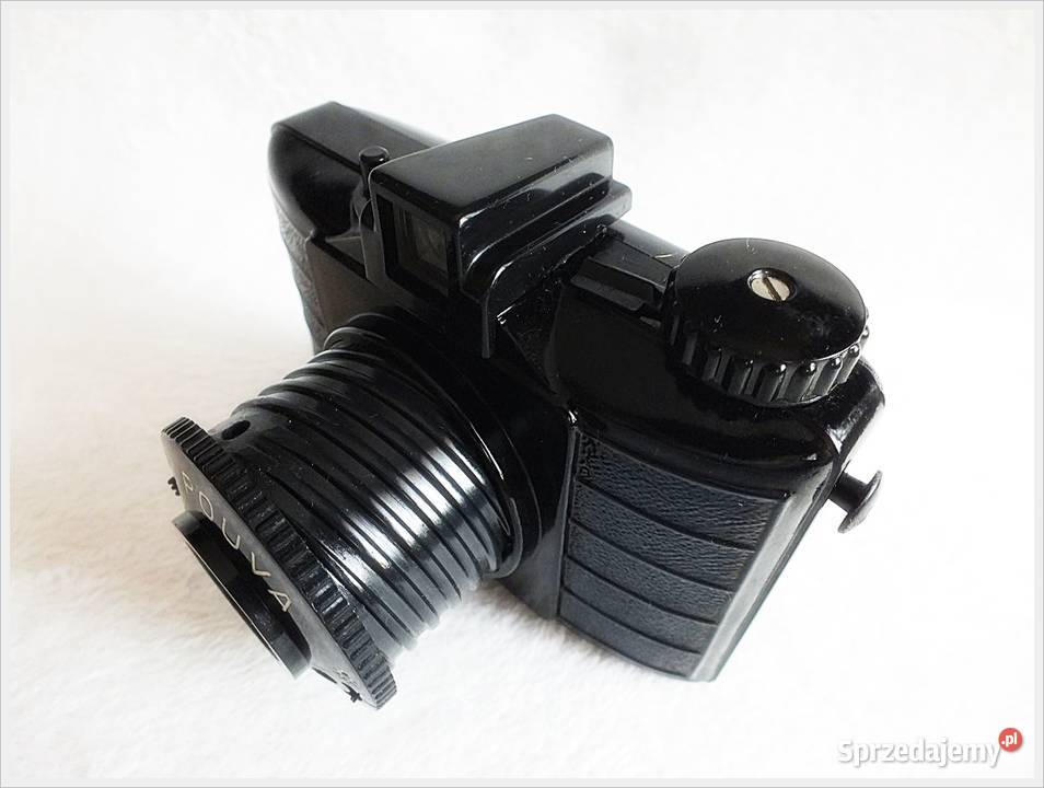POUVA START Czarny aparat bakelitowy z lat Żary