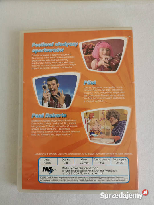 Film animowany Lazy Town Festiwal Słodyczy Puławy