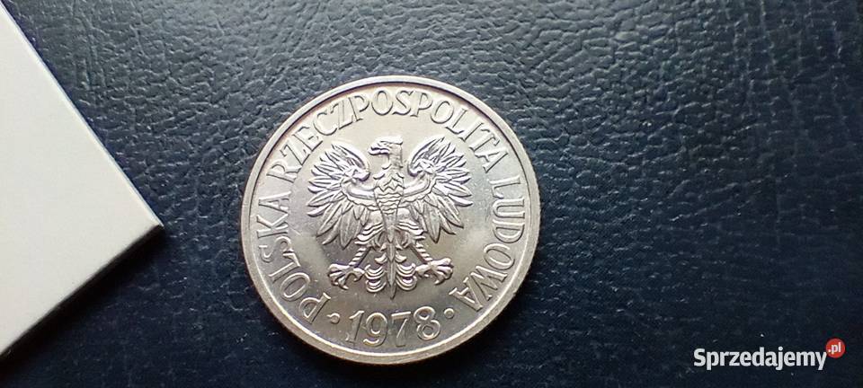Stare monety 50 groszy 1978 PRL Polska cudo Lesko