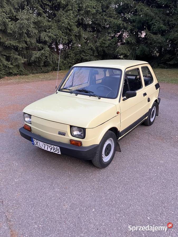 Fiat 126p oryginalny 39 bezwypadkowy 1990 126 Kłodzko