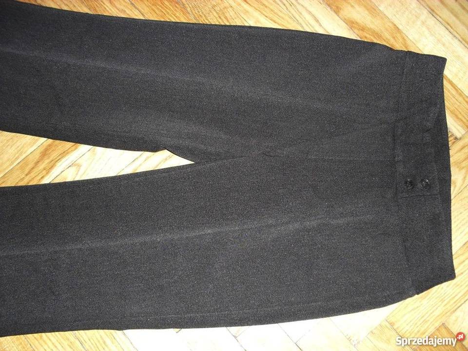ELEGANCKIE CIEPLE SPODNIE Z MATERIAŁU R42 łódzkie Łódź sprzedam
