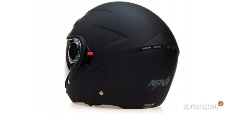 Kask motocyklowy otwarty Naxa S21czarny Mat M Mysłowice sprzedam