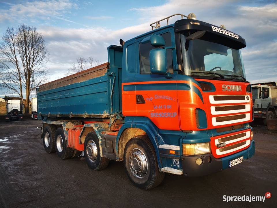 Scania R 420 8x4 Wywrotka Nowy silnik 11705cm3 Motoryzacja Cieszyn