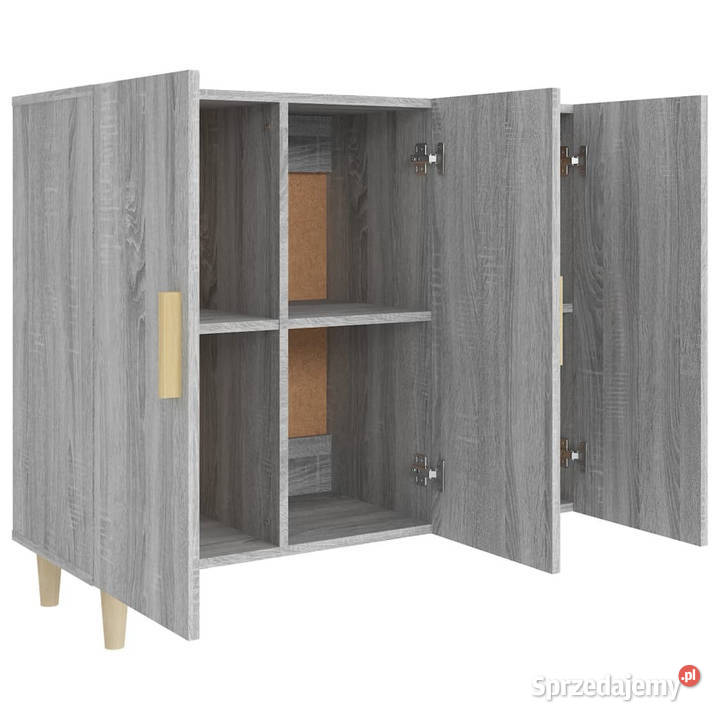 Szafka szary dąb sonoma 90x34x80 materiał Warszawa