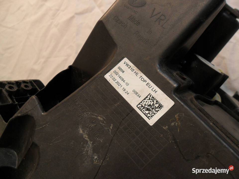 REFLEKTOR PRZÓD STRONA LEWA VOLKSWAGEN ID3