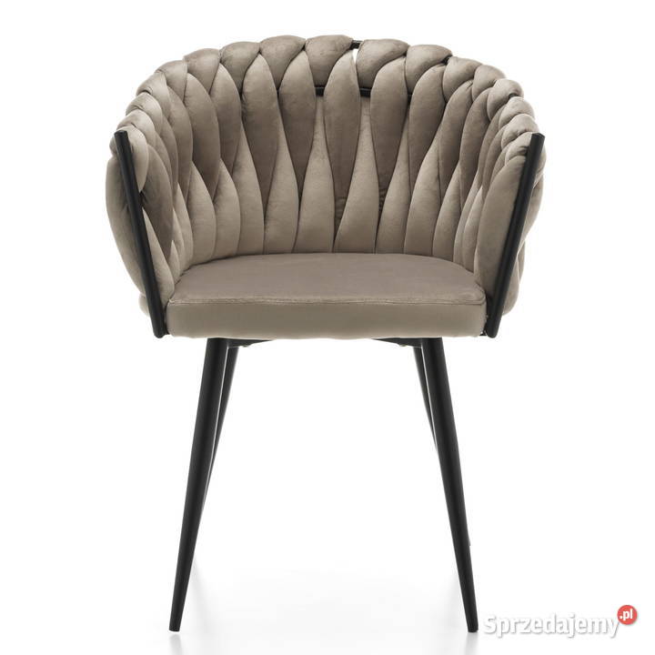 Ceimnobeżowe Krzesło Latina Wysyłka 24H Dostawa Tarchały Małe