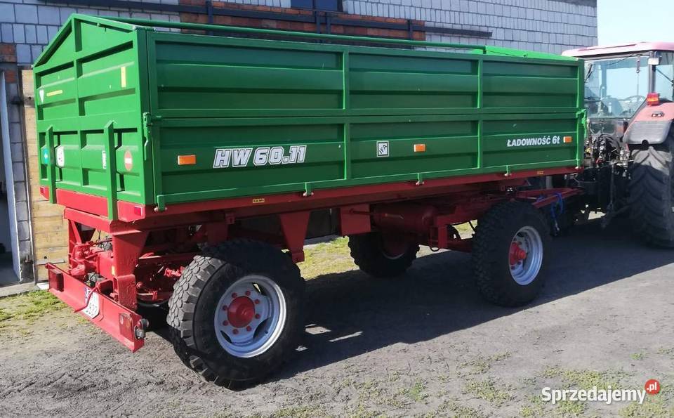 Przyczepa rolnicza IFA 6t HW6011 Ifa Wolica Kozia