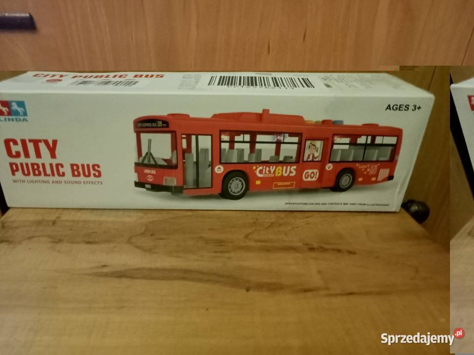 zabawka model autobusu miejskiego 3 lata+ wielkopolskie Nowy Tomyśl sprzedam