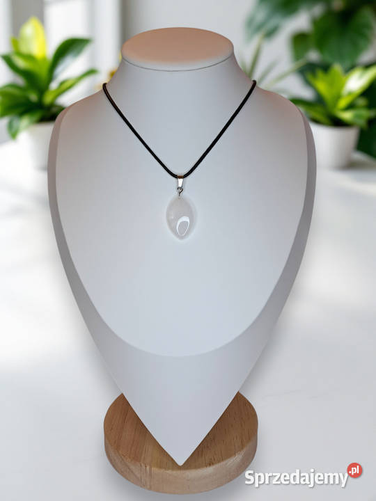 Komplet kolczyki i zawieszka z kwarcu KWARC