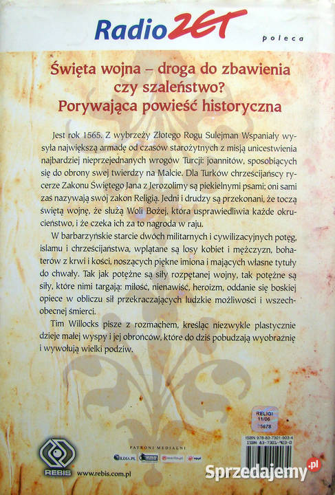 Religia Tim Willocks Proza i poezja Limanowa