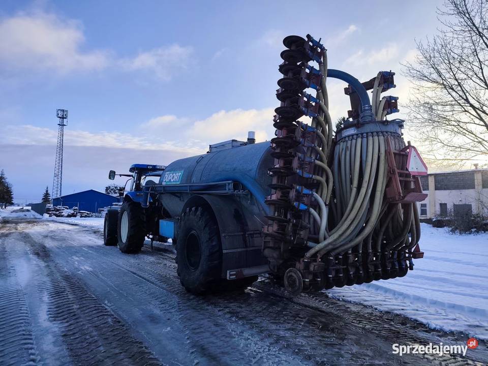 WÓZ ASENIZACYJNY Z APLIKATOREM TALERZOWYM Maszyny rolnicze wielkopolskie Witkowo sprzedam