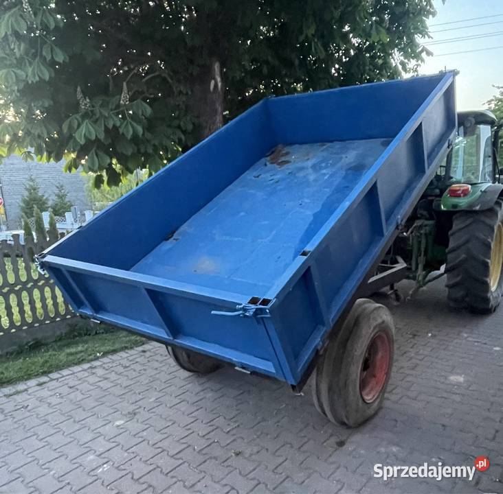 Przyczepa jednoosiowa wywrotka kiper śląskie Pradła