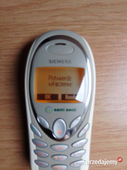 Kolekcjonerski SIEMENS A52 unikatowa edycja Sami Pszczyna