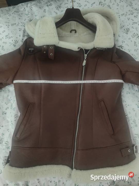 Kożuch ze skóry naturalnej prawdziwej Kurtki i płaszcze