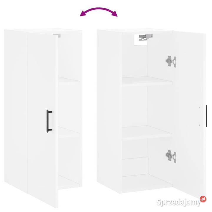 Szafka wisząca biała 345x34x90 WM828860 Warszawa