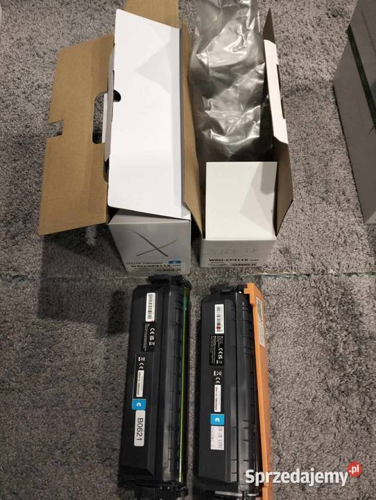 Toner CF412XCRG046H niebieski pusty Drukarki i skanery wielkopolskie Nagradowice