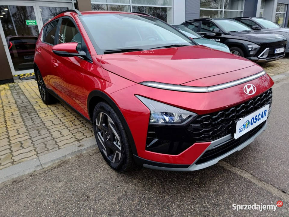 Hyundai Bayon smart design tech wyprzedaż isofix mazowieckie