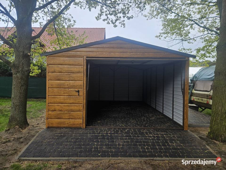 4x6 Garaze Blaszane Garaż Blaszany Blaszak Wejherowo