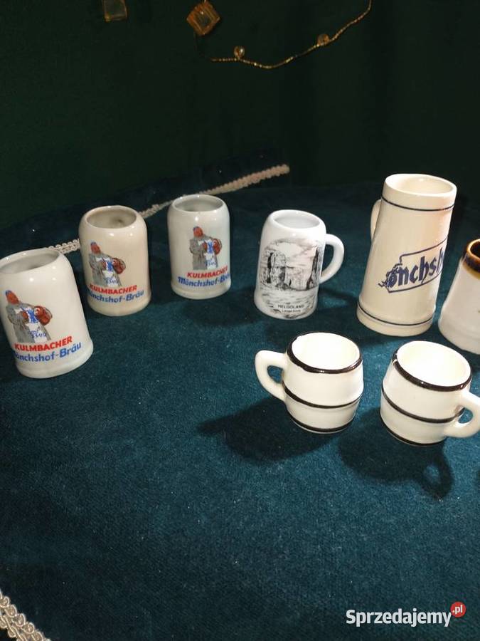 Kufle ceramiczne mini zestaw Rudna