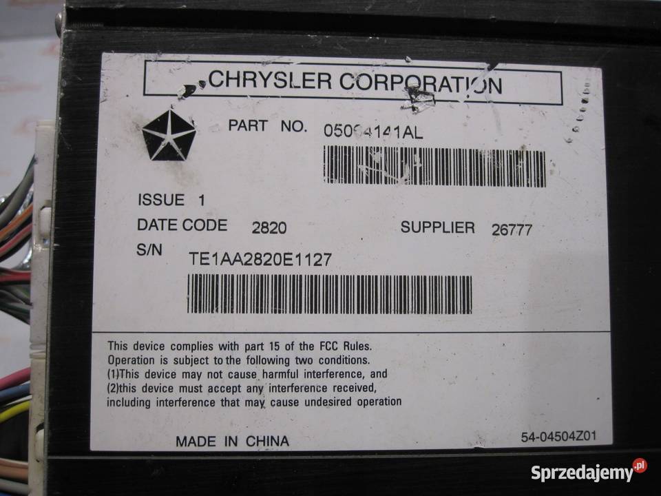 JEEP COMPASS 22 D 11r wzmacniacz audio radia Kielce