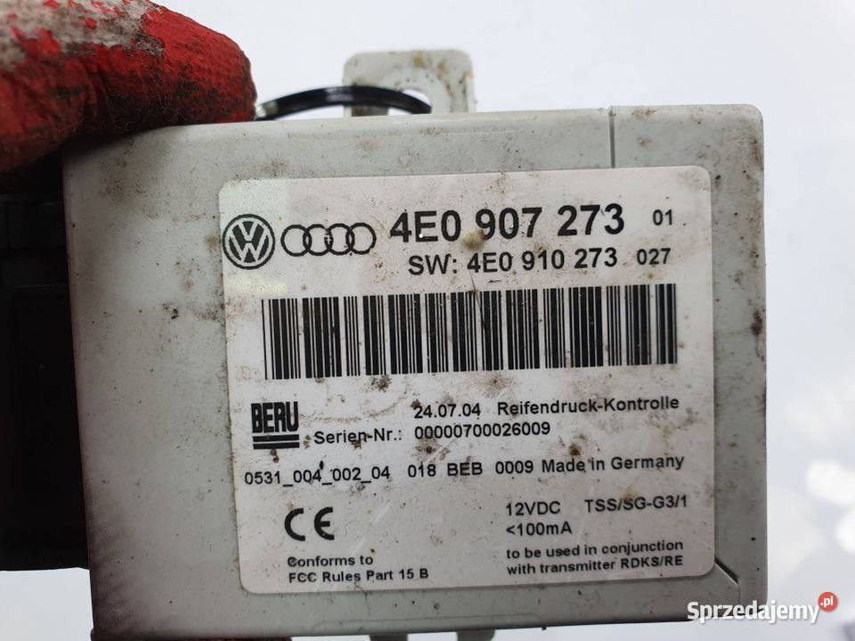 MODUŁ AUDI A8 D3 4E0907273 Lipno sprzedam