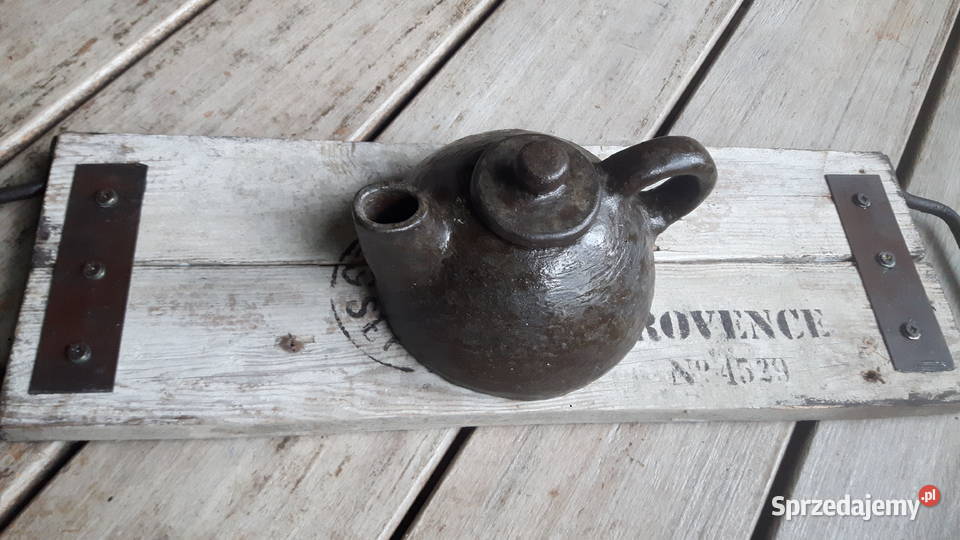 Imbryczek ceramiczny ręcznie wykonany mazowieckie