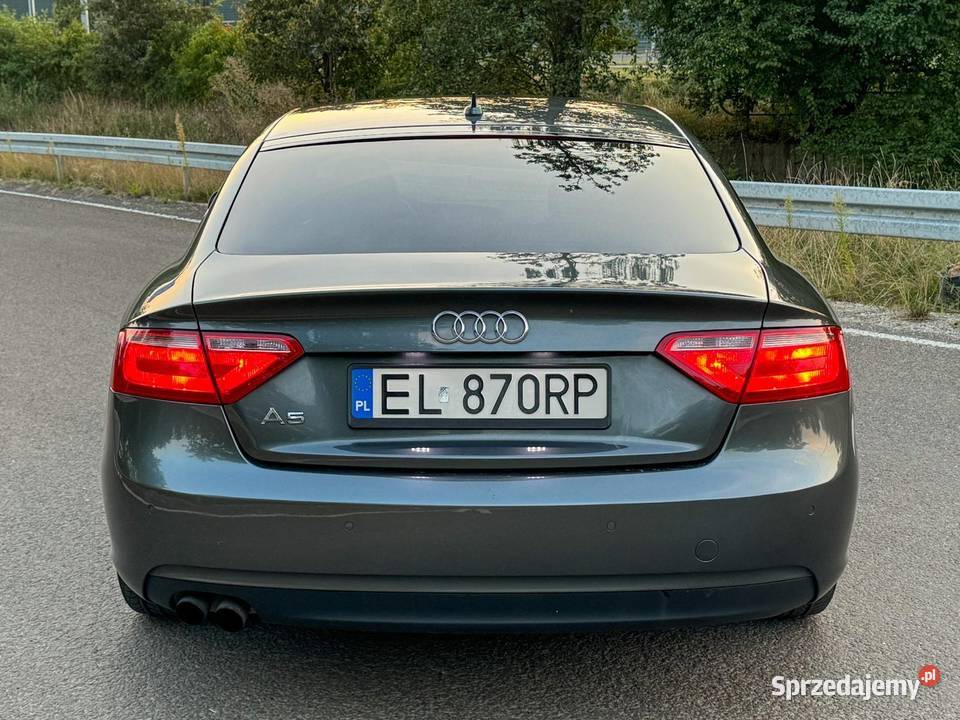 AUDI A5 CAŁE ŻYCIE W JEDNYCH RĘKACH SLINE NAVI Rok produkcji 2012 Łódź