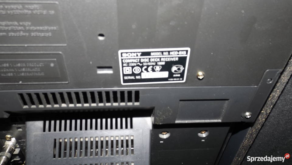 Wieża Sony MHCBX5 Wieże i miniwieże Grodziczno