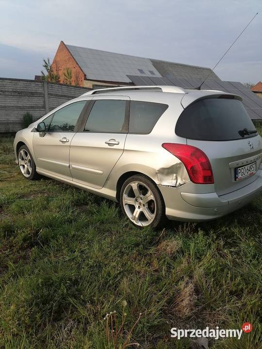 Peugeot 308SW 20 hdi automat do poprawek automatyczna wielkopolskie Wilkowo Polskie sprzedam