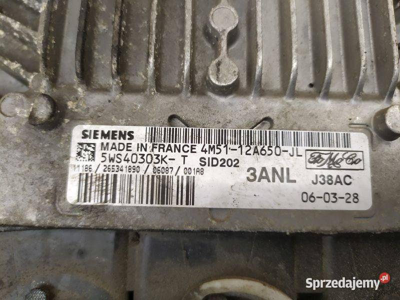 STEROWNIK SILNIKA KOMPUTER FORD 18 TDCI osobowe śląskie Gliwice